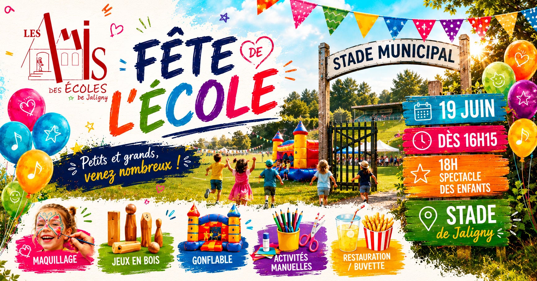 Fête de l'école de Jaligny
