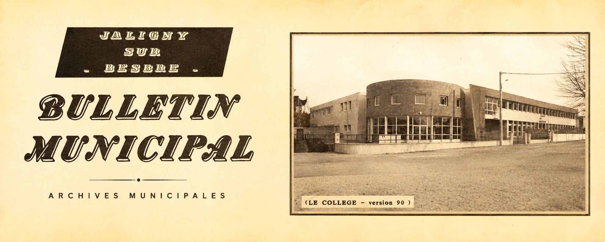 Les archives des bulletins municipaux de Jaligny-sur-Besbre