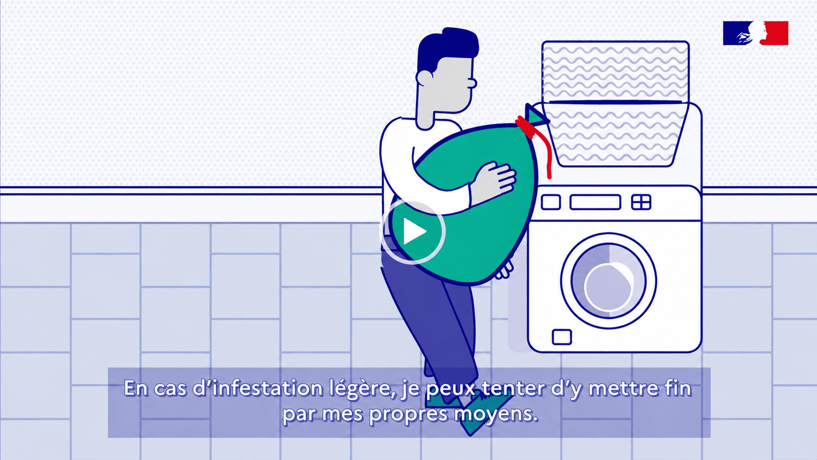 Vidéo officielle sur les punaises de lit