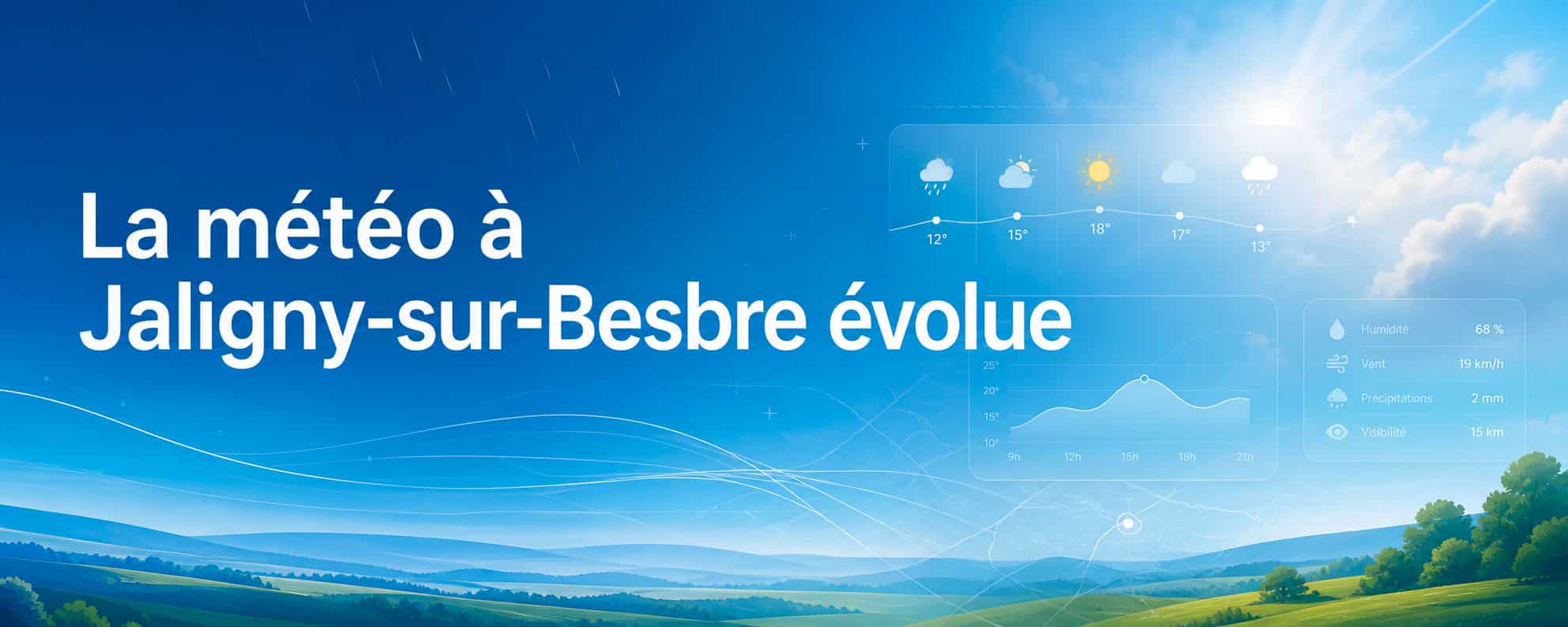 La météo à Jaligny-sur-Besbre évolue