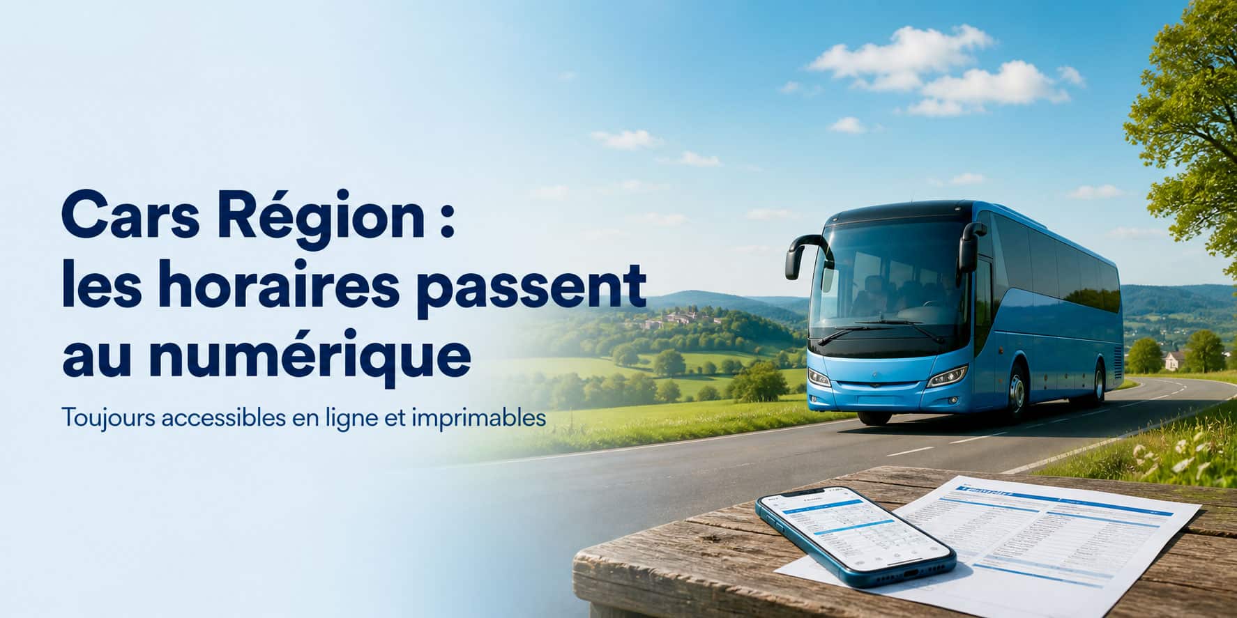 Cars Région : les horaires passent au numérique dans l’Allier
