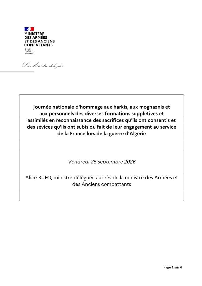 20260923_MIDARM_Message_Journée nationale hommage aux Harkis le 25 septembre_1