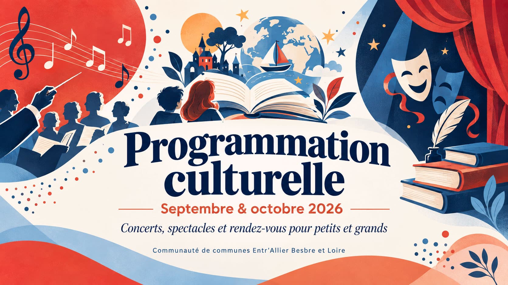 Programmation culturelle septembre et octobre 2026 de la Communauté de communes Entr’Allier Besbre et Loire
