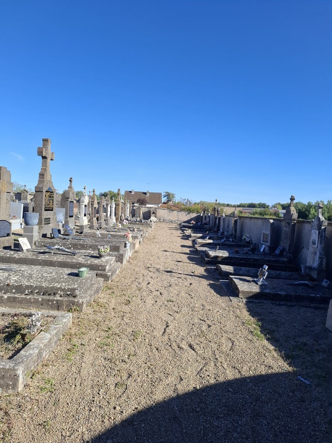 Photographie du cimetière communal servant de miniature pour la vidéo