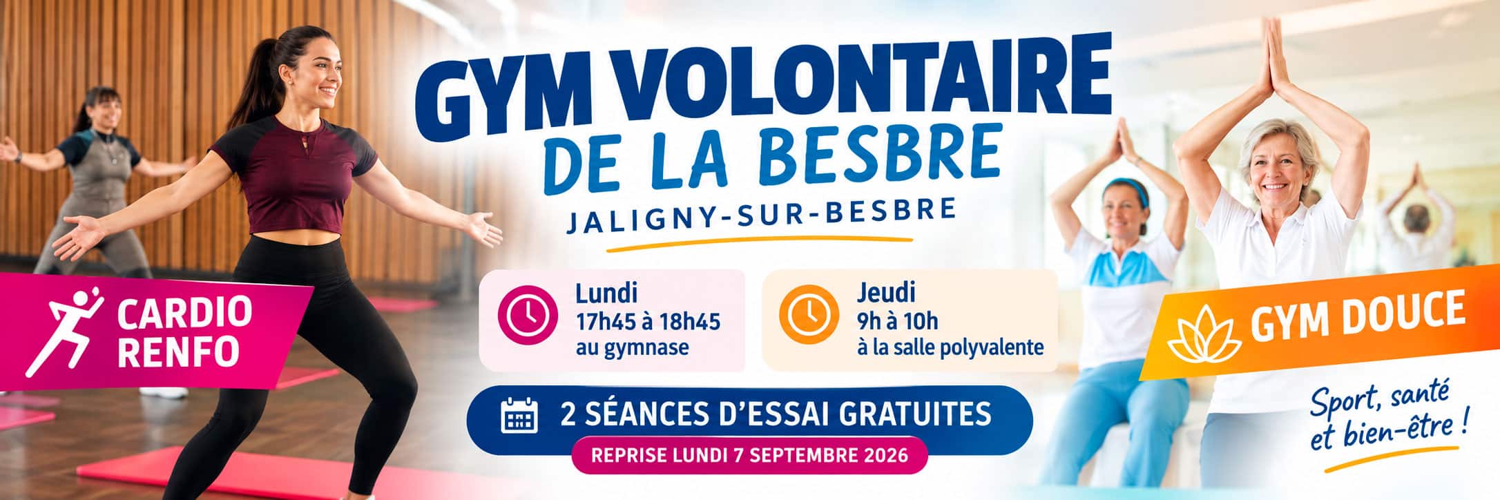 Gym Volontaire de la Besbre à Jaligny-sur-Besbre