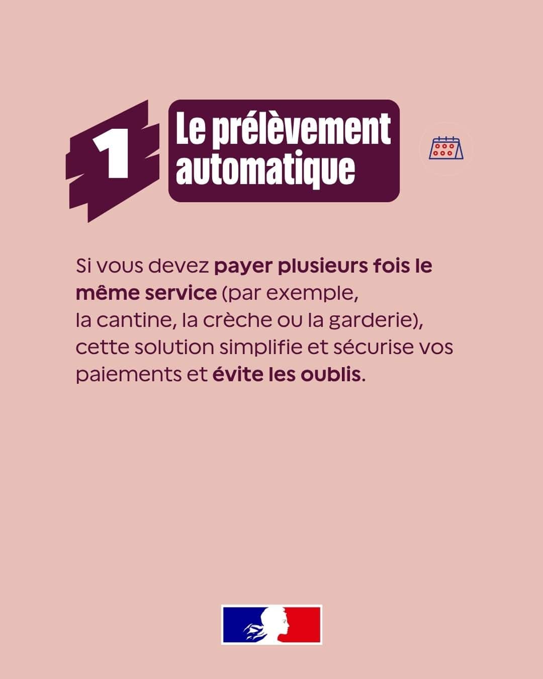 Visuel officiel : le prélèvement automatique pour les paiements récurrents.